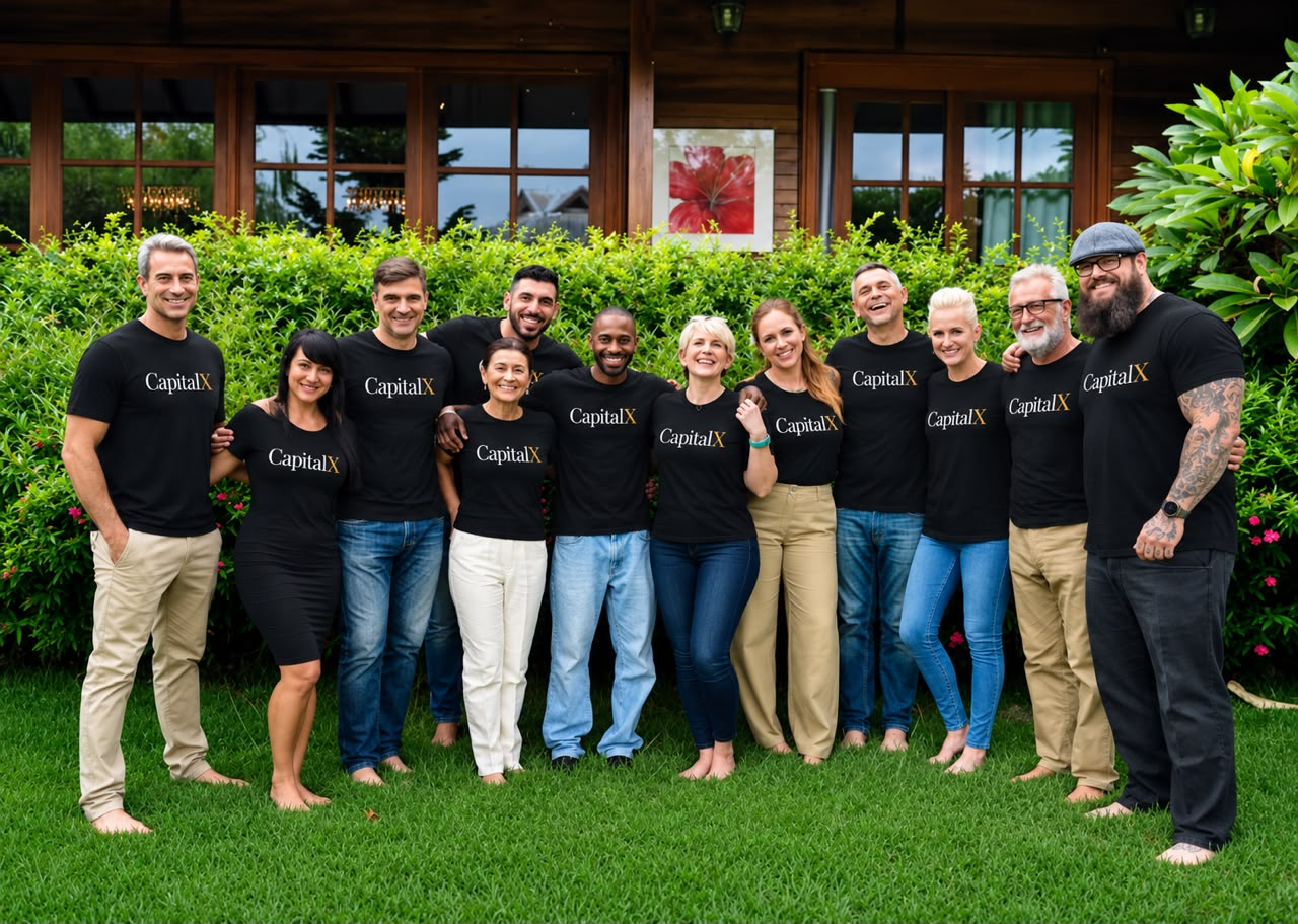 CapitalX members in Bali, Indonesia